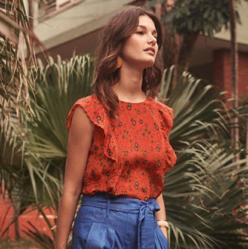 Sezane Amande Blouse